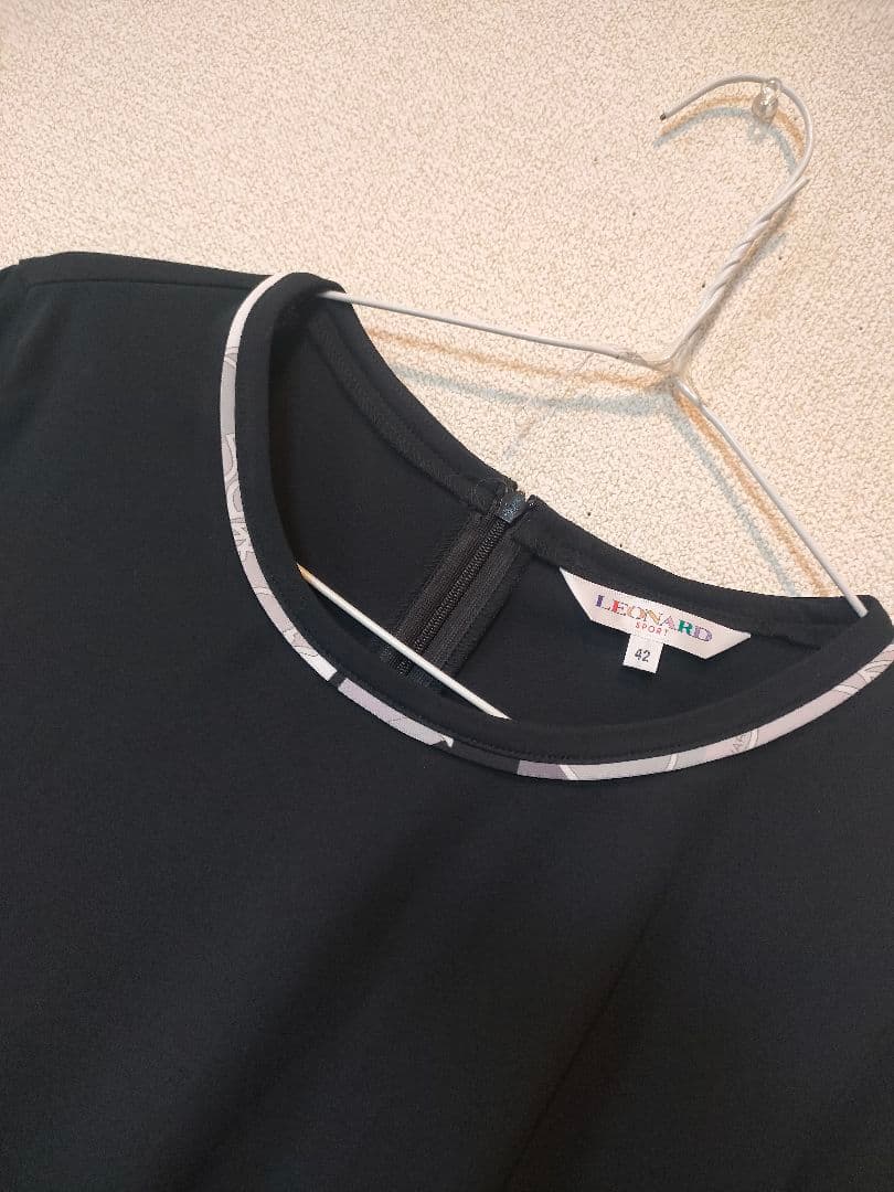a64 超美品　LEONARD　レオナール　半歩　カットソー　42
