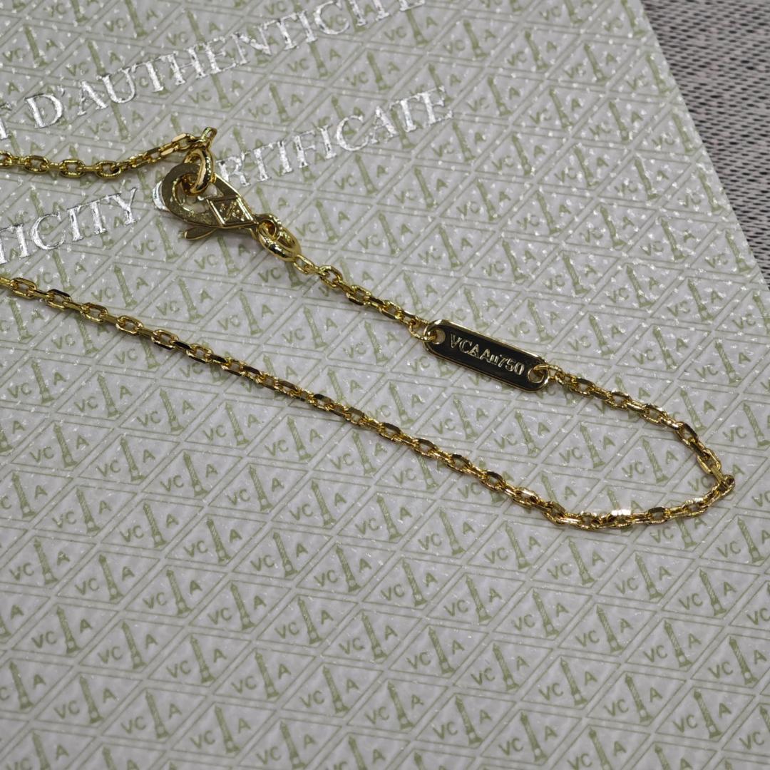 極美品 ヴィンテージ アルハンブラ ペンダント ギヨシェ Au750