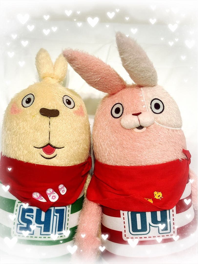 まゆ❤️スカーフBIG ✖️BIGウサビッチ プーチン➕キレネンコ