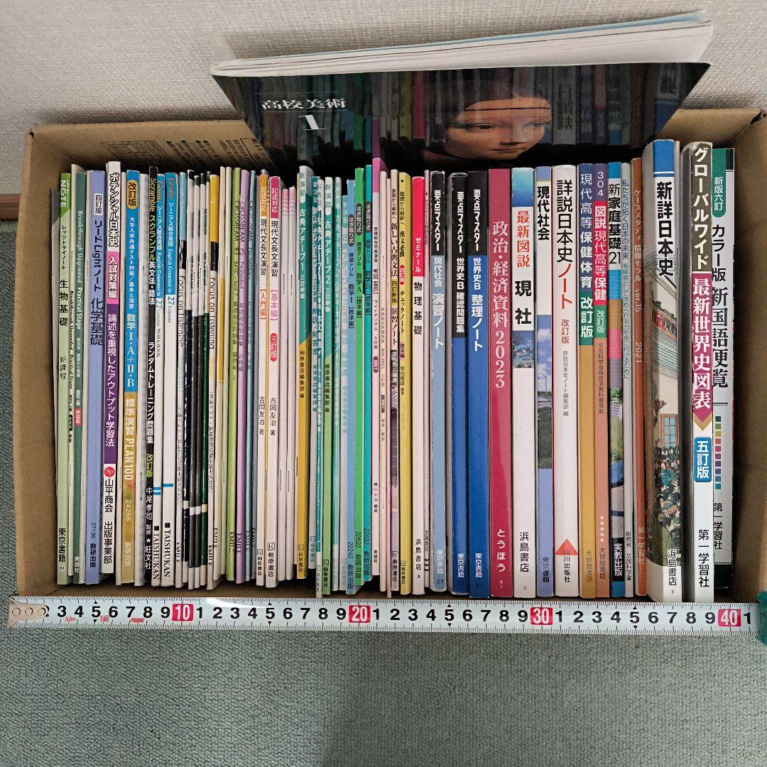 【バラ売り】高校教科書 資料集 ワーク類　2〜3冊600円（2021年以降購入）
