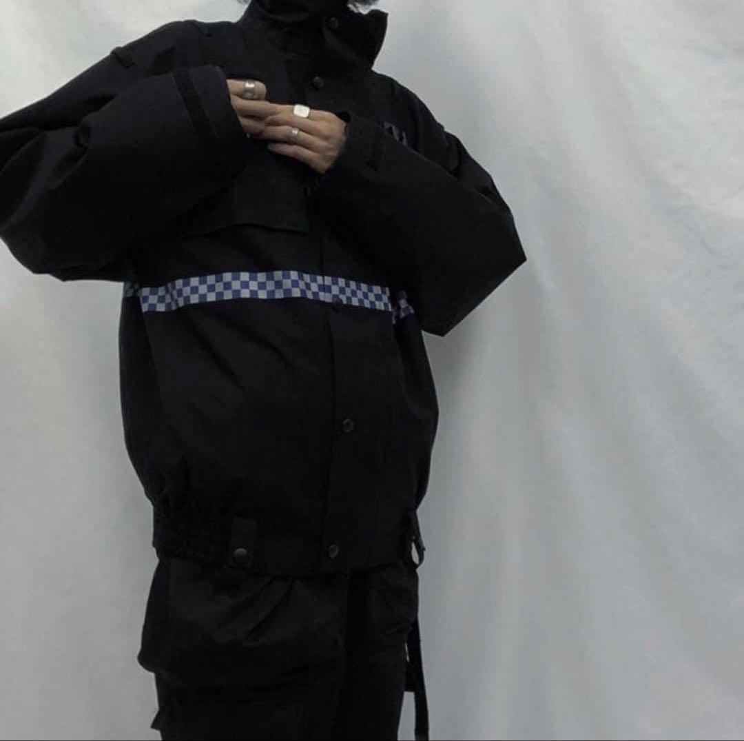 【イギリス警察 ハイネック GORE-TEX spec ジャケット】ブラック