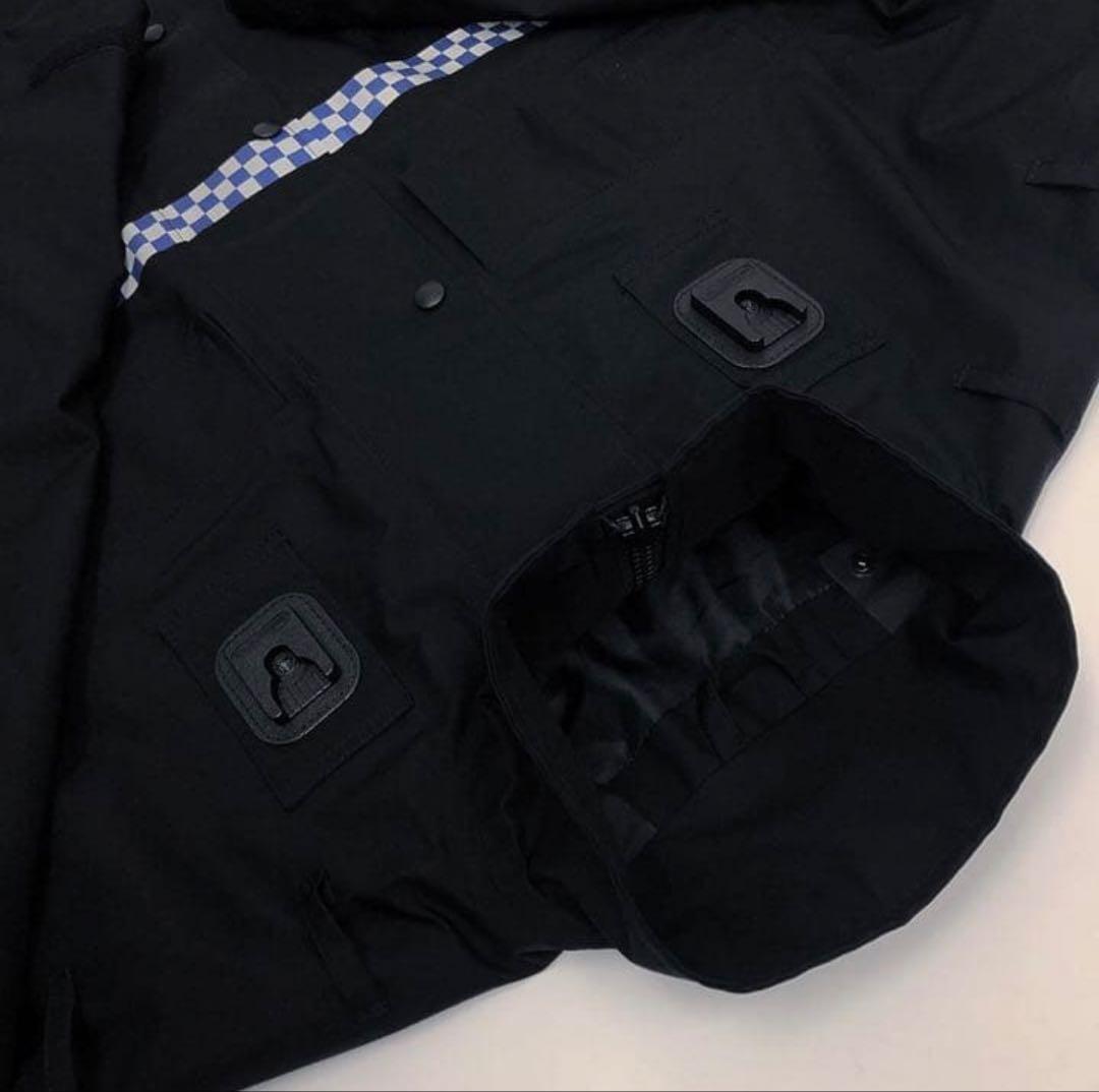 【イギリス警察 ハイネック GORE-TEX spec ジャケット】ブラック