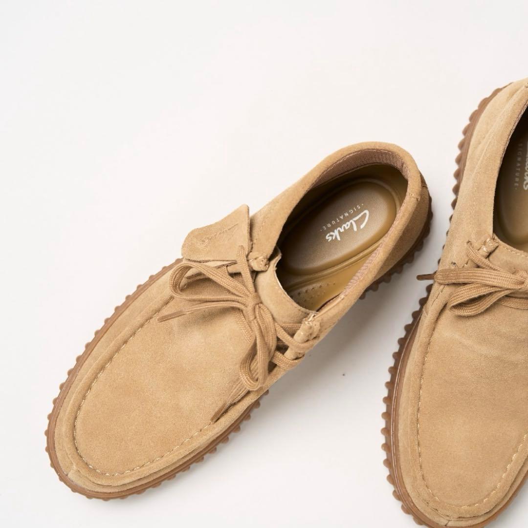 新品 Clarks Torhill Hi/トーヒルハイ (ダークサンドスエード)