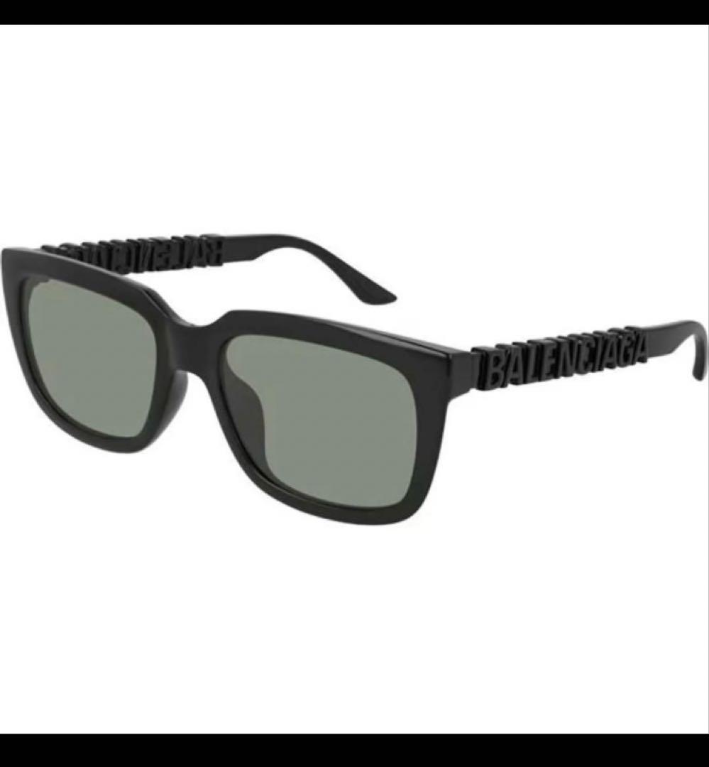美品★ BALENCIAGA サングラス BB0108S ブラック　度なし