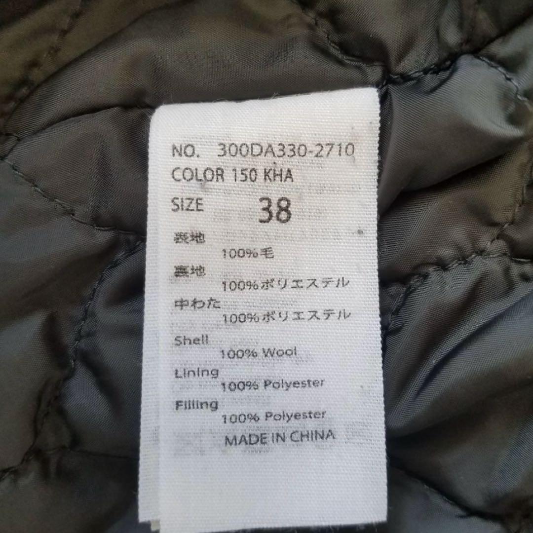 極美品✨エンフォルド ビッグカラー ショートジャケット ダブルブレスト カーキ