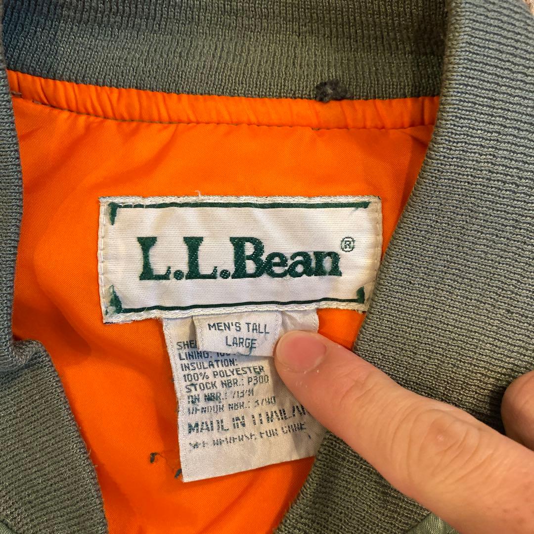 き*ん様 90s エルエルビーン ma1 llbean フライトジャケット