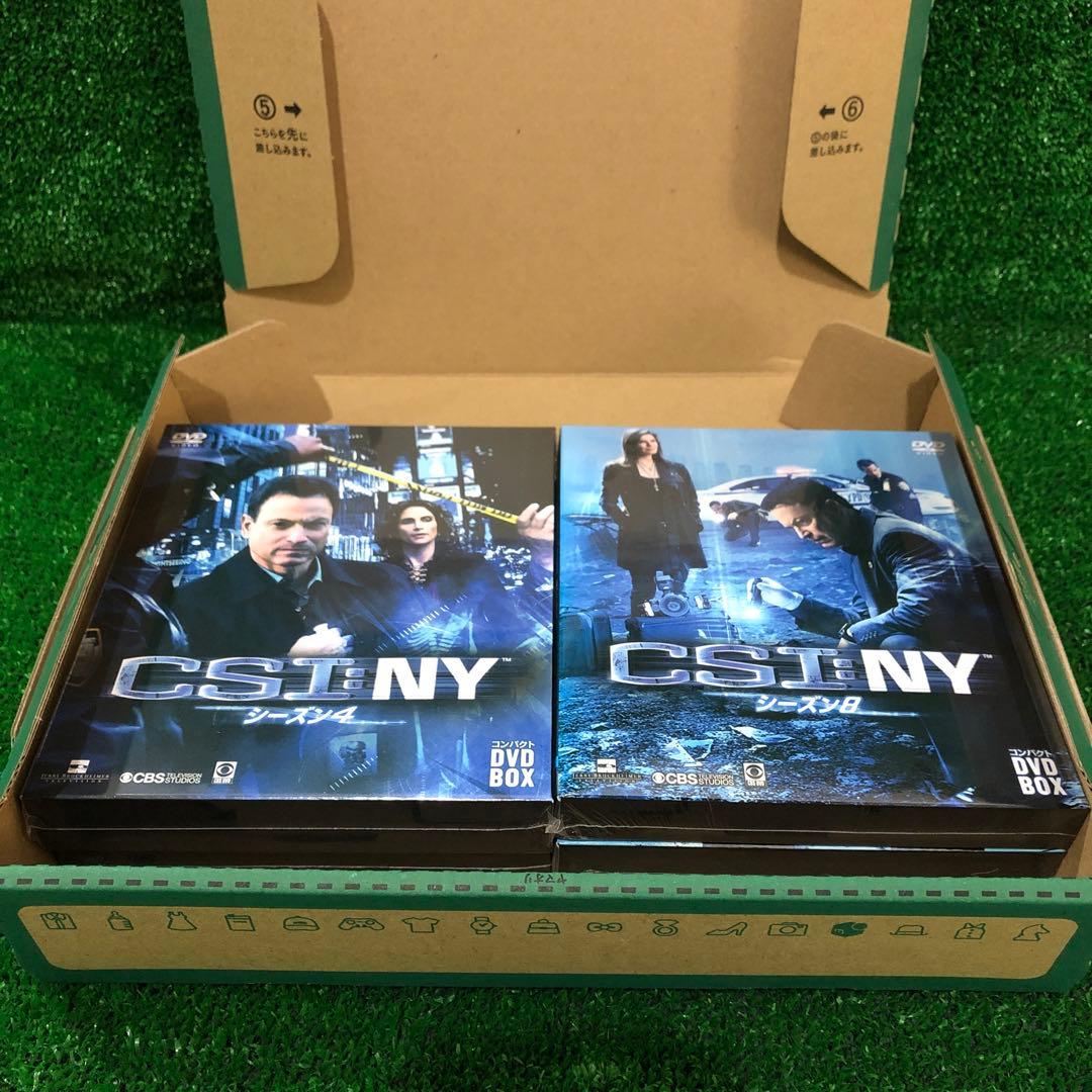 CSI:NY シーズン3 4 7 8 コンパクトDVD-BOX 新品