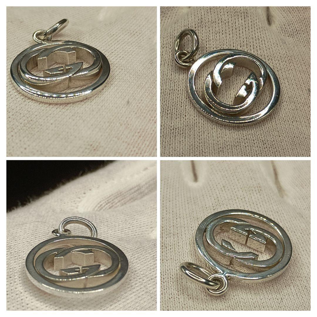 GUCCI ダブルGロゴ ネックレス 50cm SILVER925