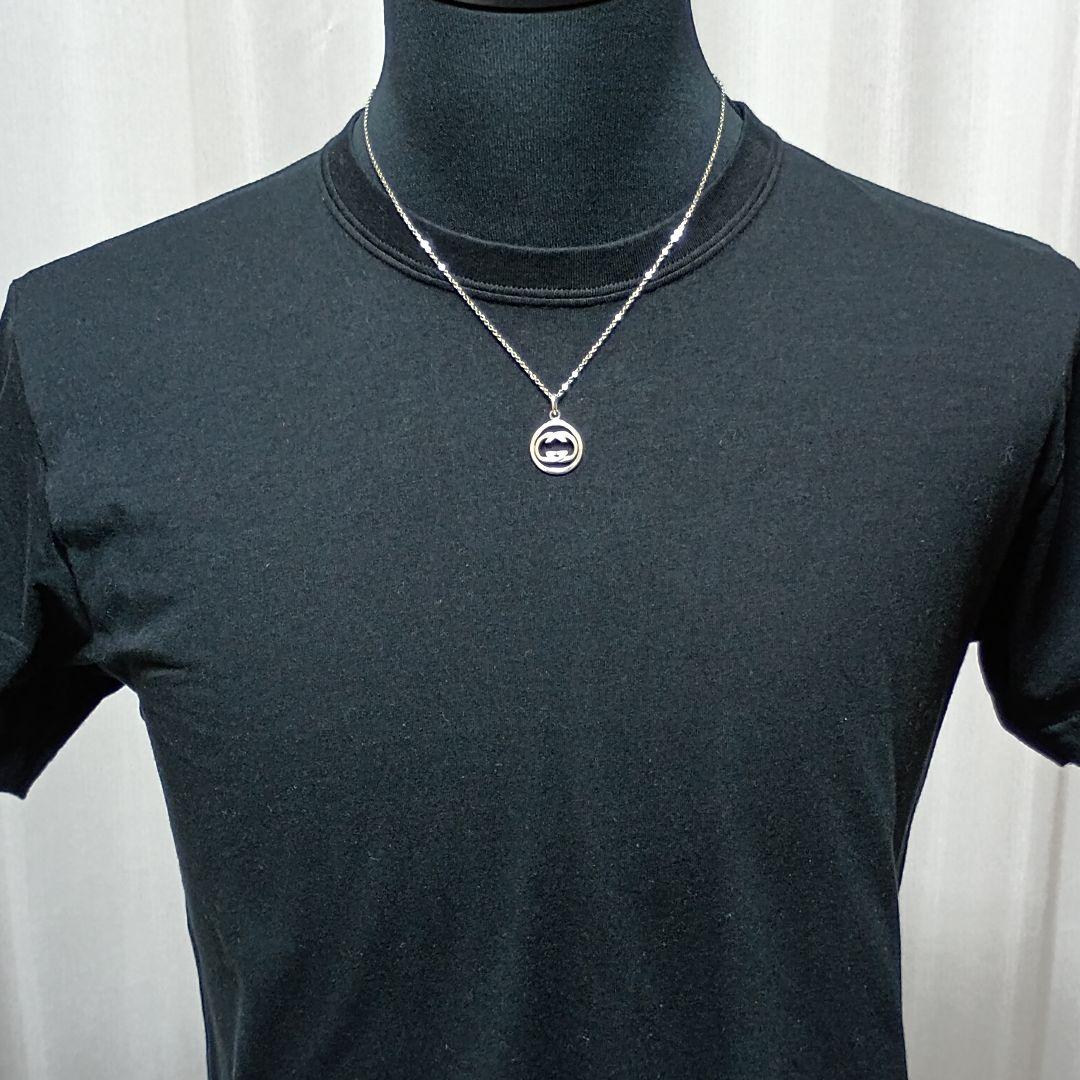 GUCCI ダブルGロゴ ネックレス 50cm SILVER925