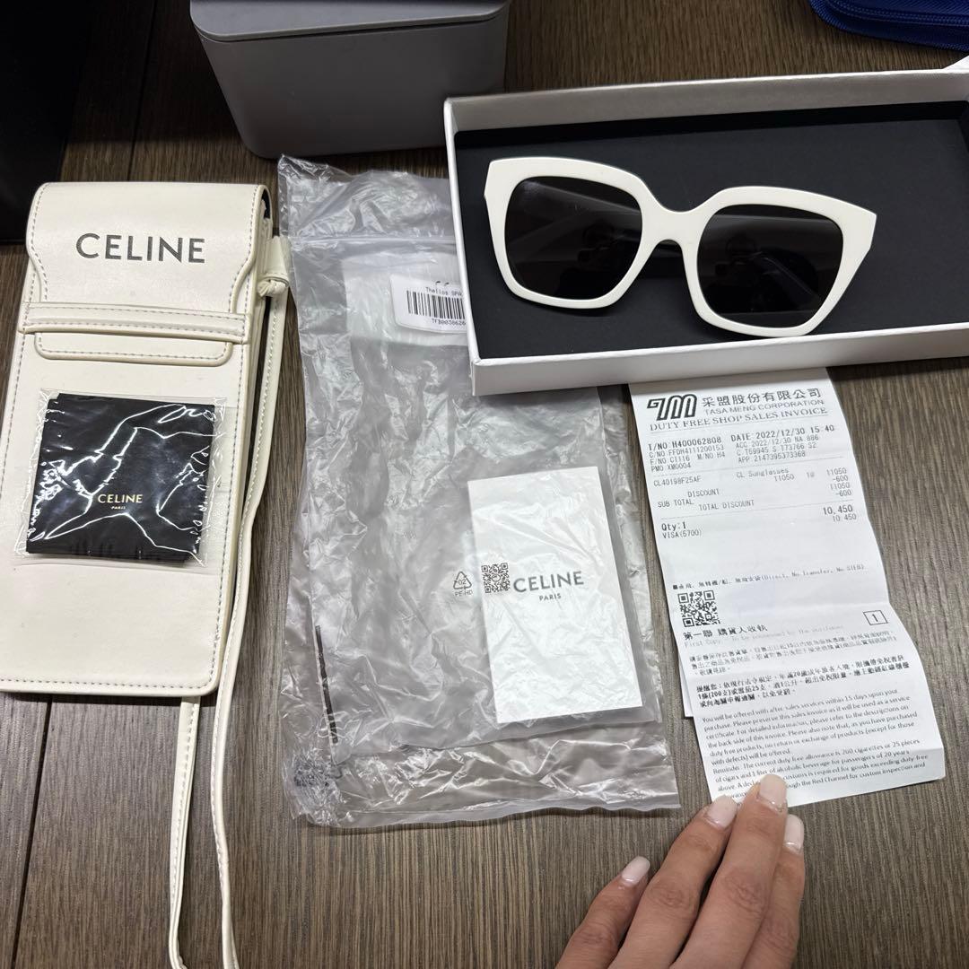 CELINE スクエアサングラス CL 41753