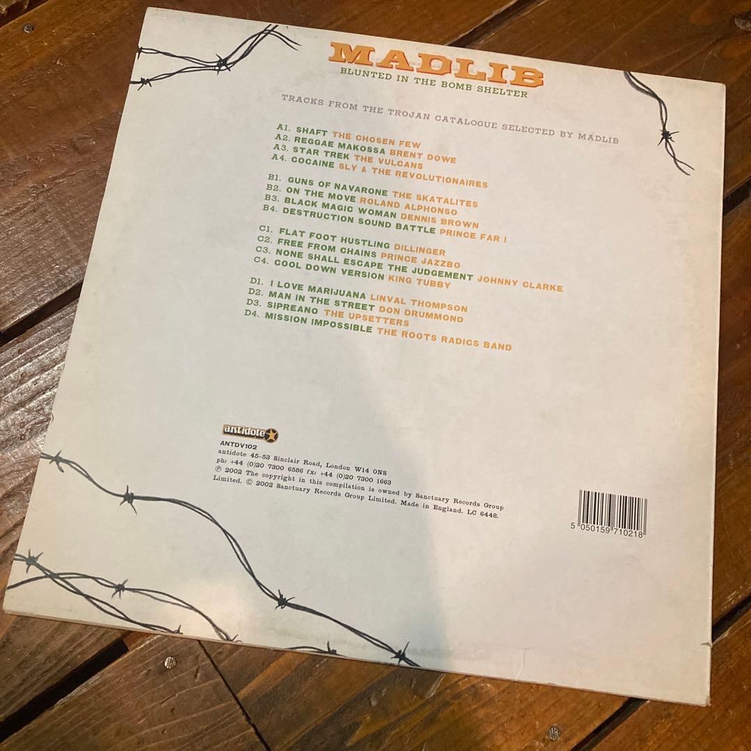 洋楽 MADLIB BLUNTED IN THE BOMB SHELTER