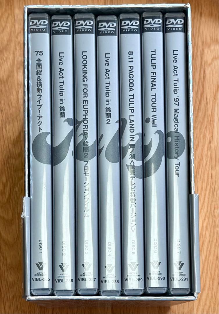 ミュージック TULIP THE FILMS LIVE ACT DVD BOX