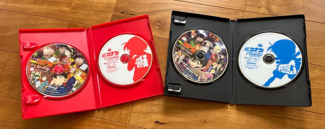 から紅の恋歌　純黒の悪夢　BD DVD２枚組名探偵コナンBlu-ray+DVD