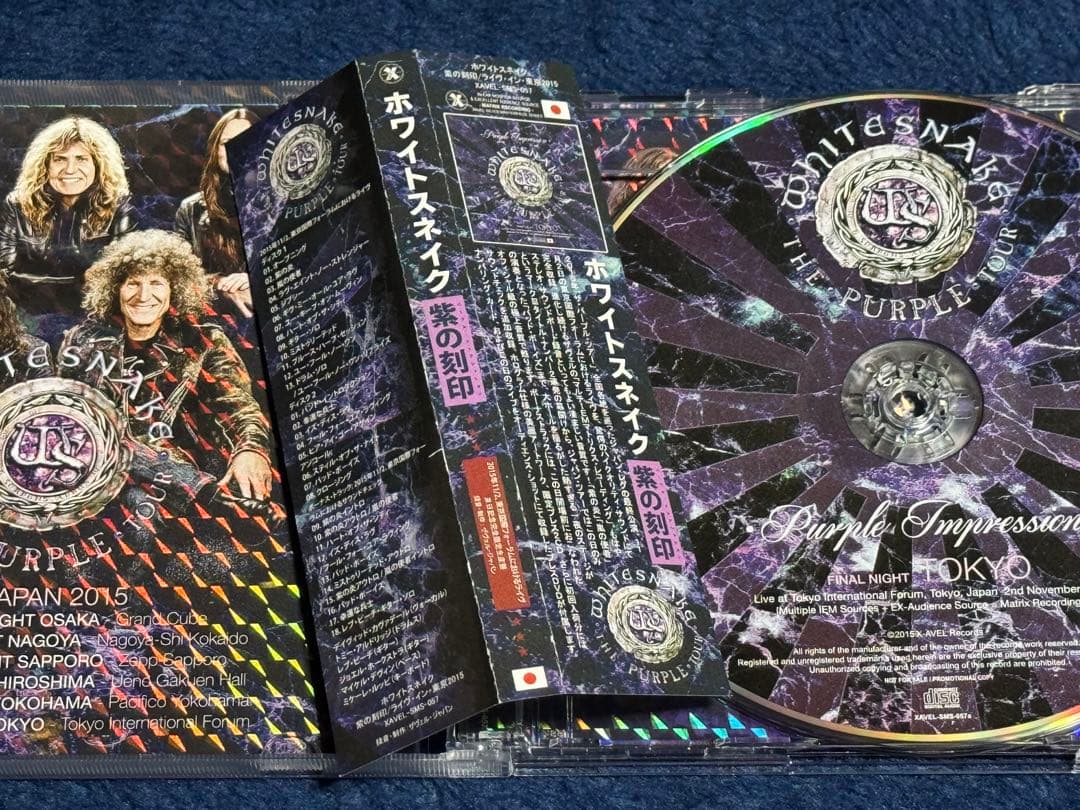 洋楽 WHITESNAKE Purple Impression