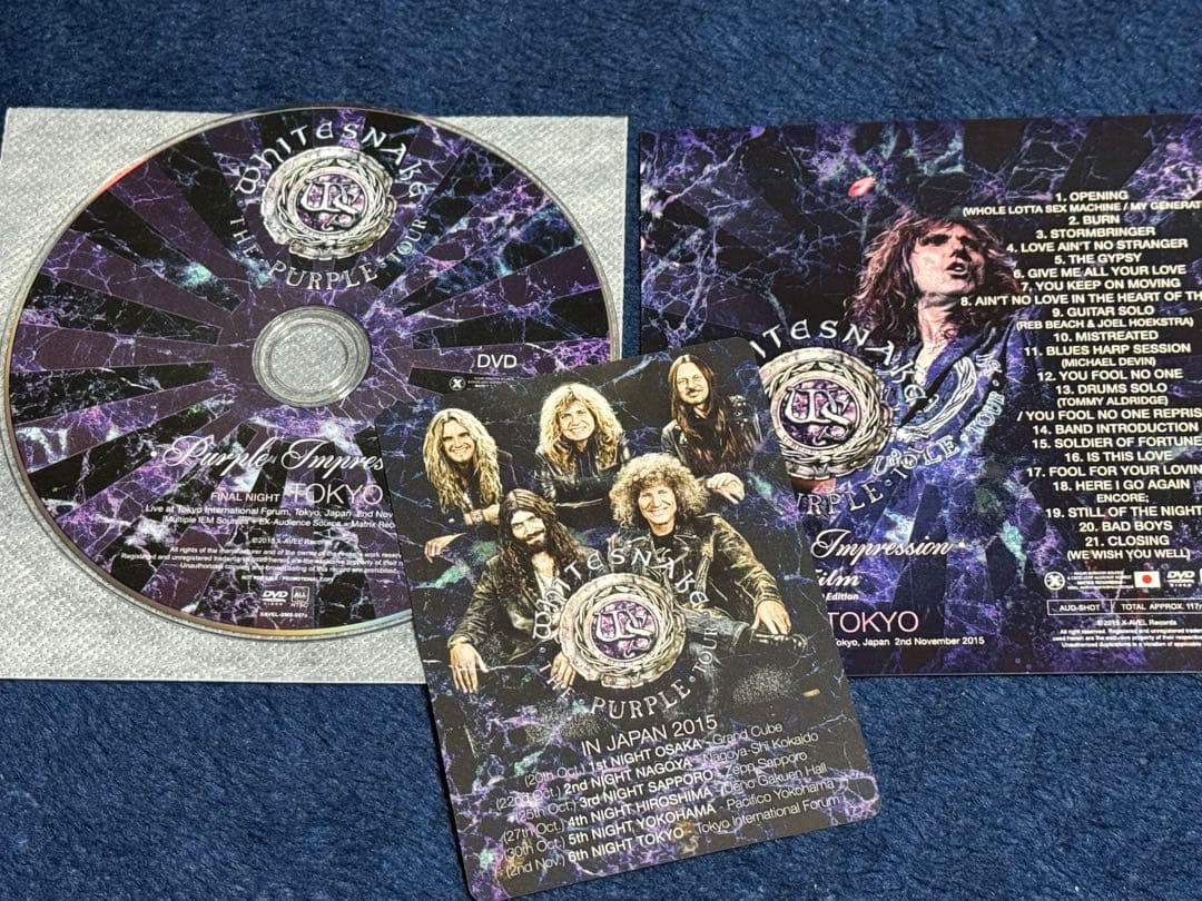 洋楽 WHITESNAKE Purple Impression