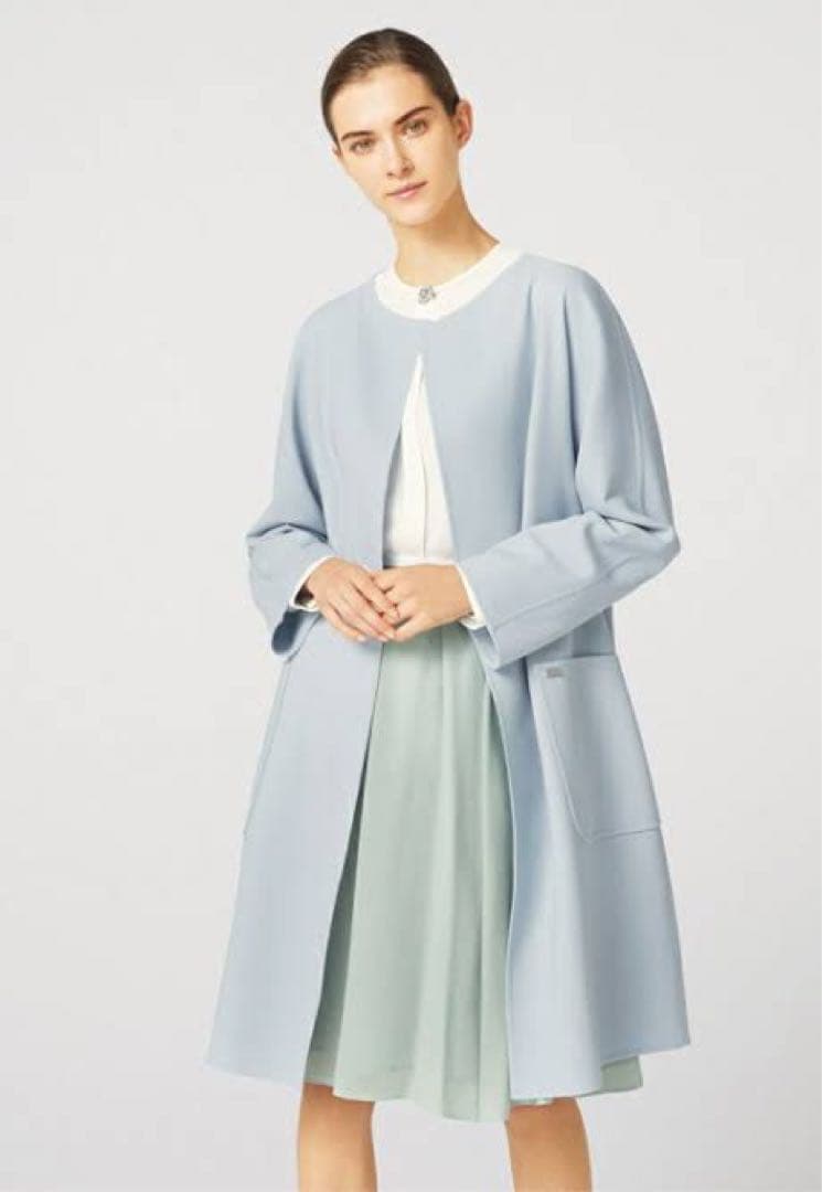 美品✨ 定価19万 人気 フォクシー 2022年 Graz ダブルフェイスコート