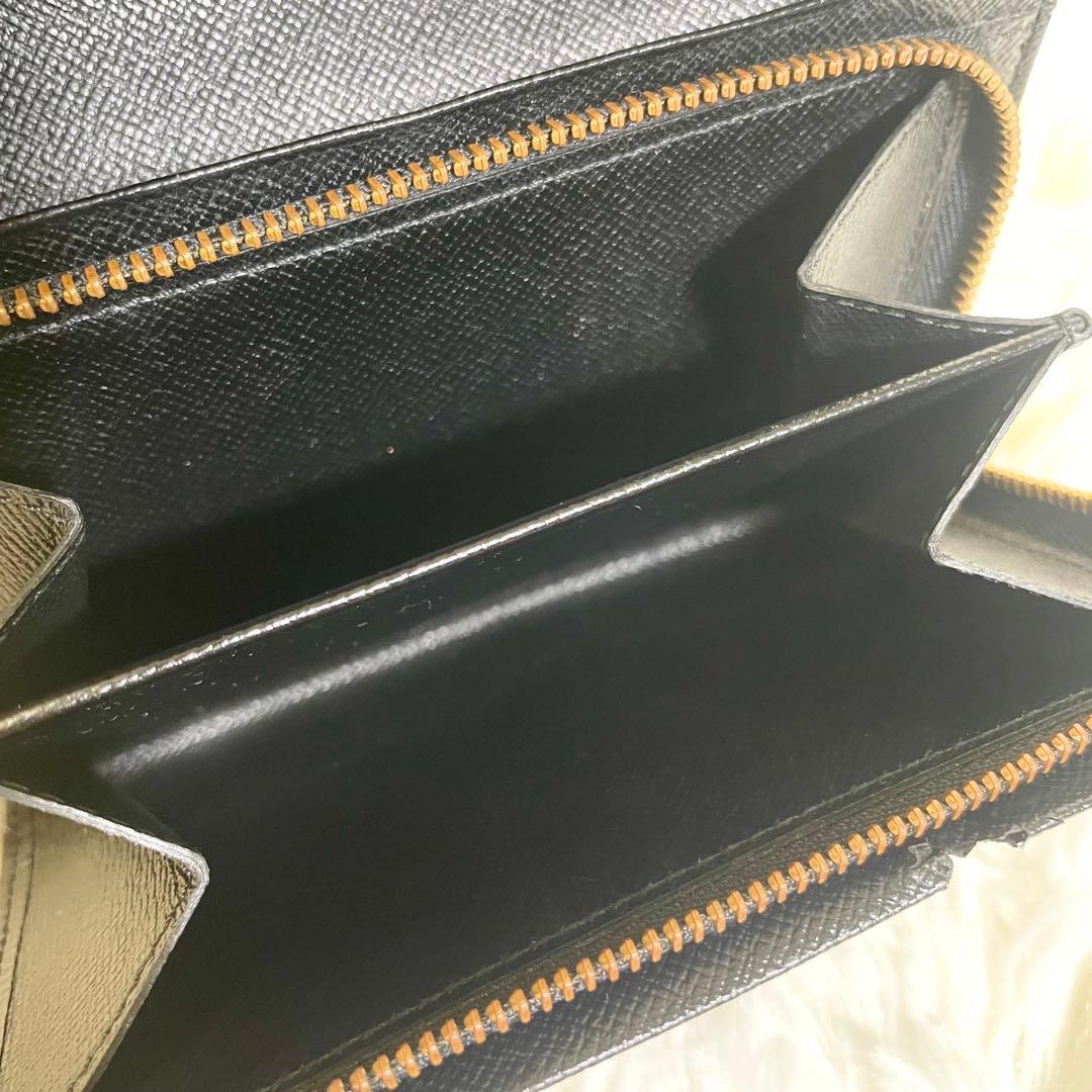 ルイヴィトン ポルトモネ ビエ トレゾール エピ 二つ折り財布 ノワール