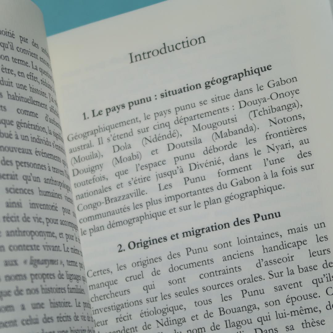 Dictionnaire des noms propres punu　プヌ語辞典