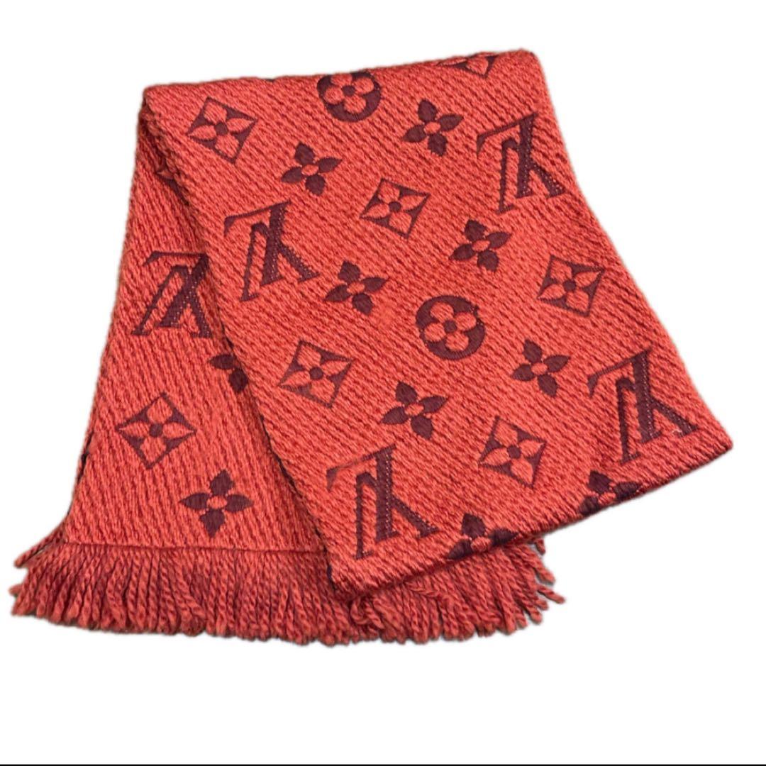LOUIS VUITTON オレンジカラーマフラー