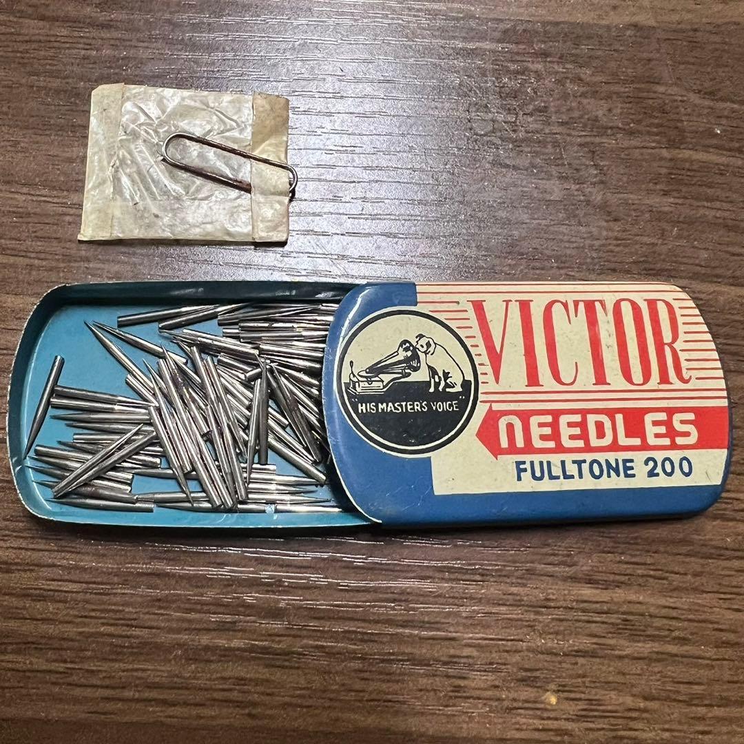 レコード 針 VICTOR スチールニードル セット蓄音機針