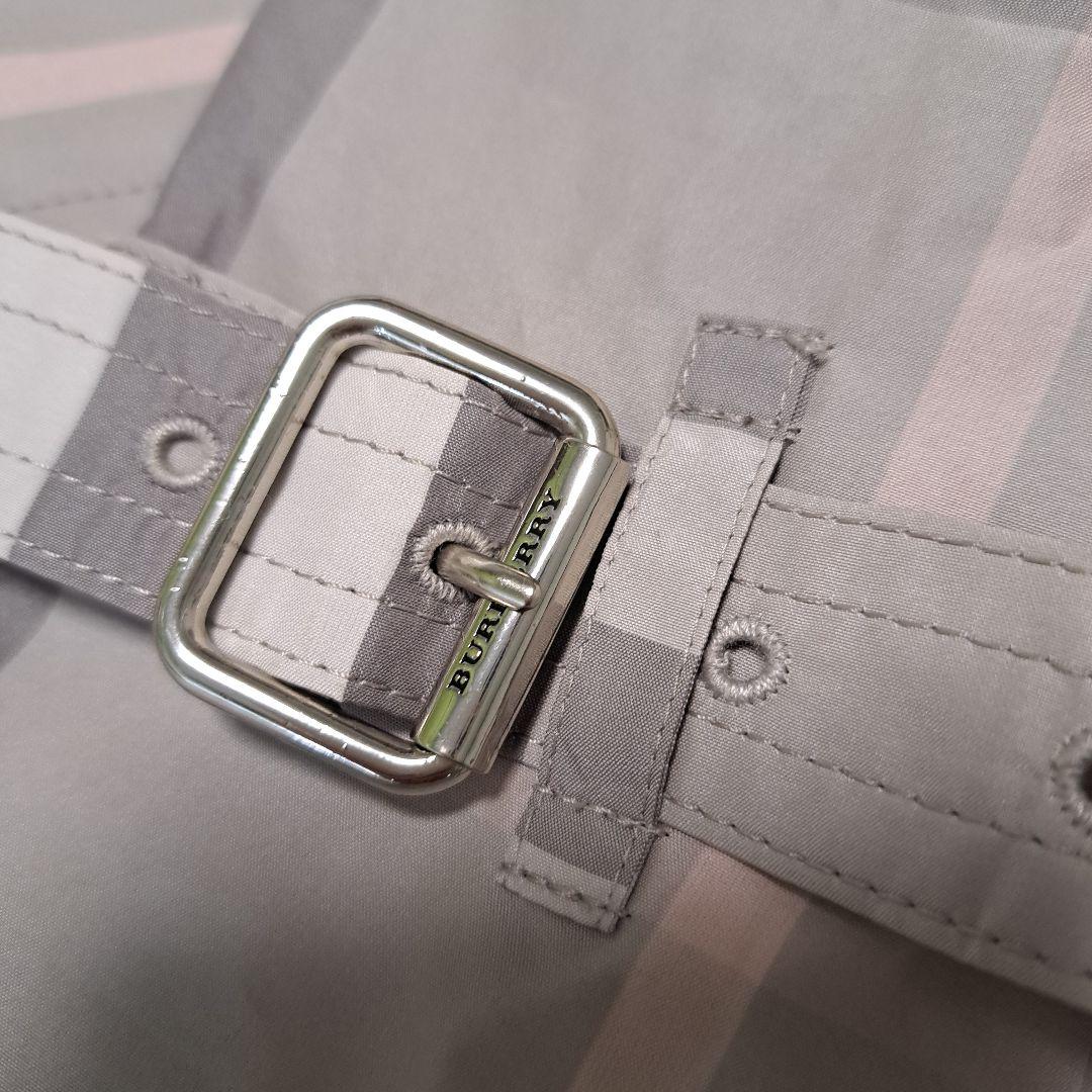 ✨️美品✨️Burberry バーバリー　ポケッタブルスプリングコート　ポーチ付