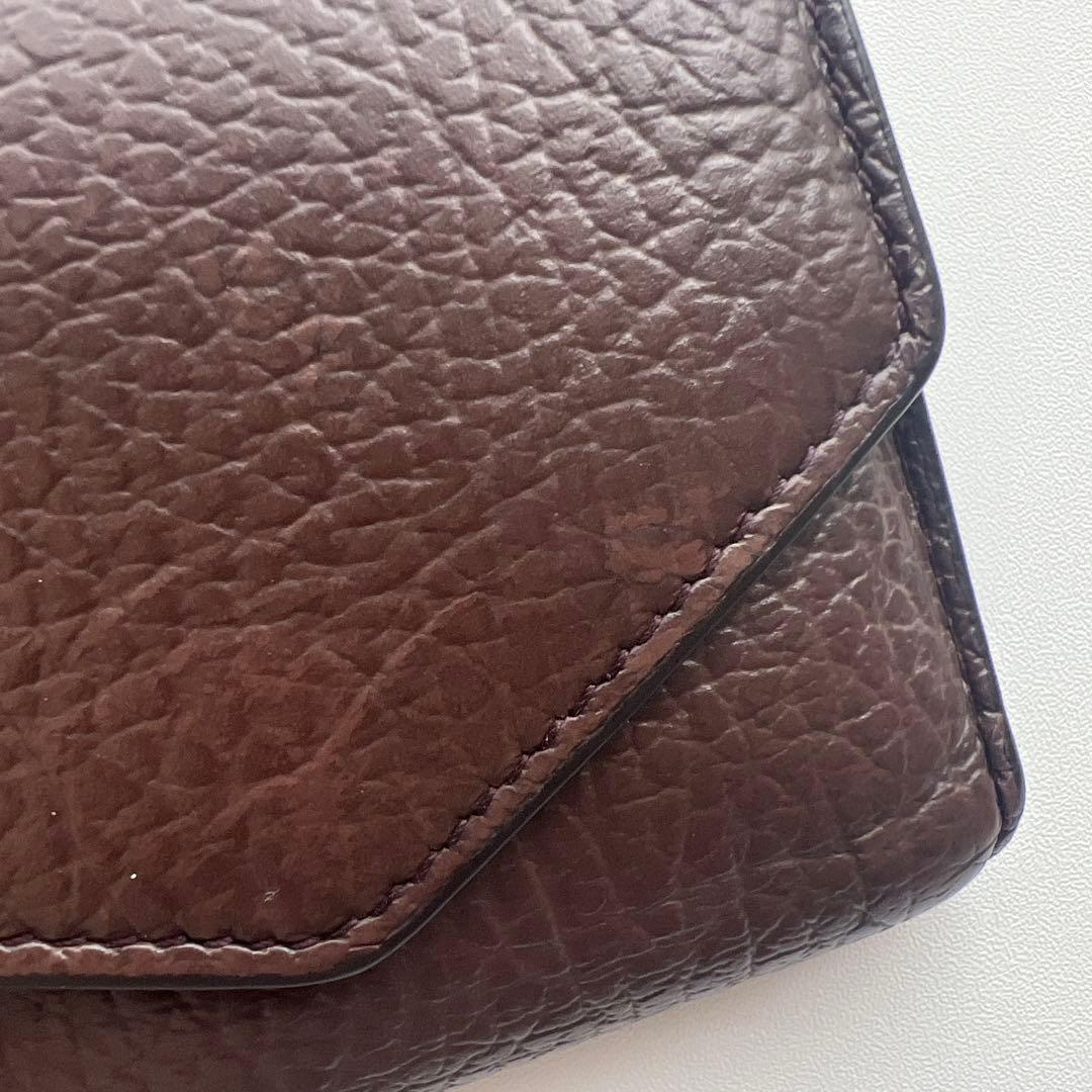 エマ様258 美品 MaisonMargiela メゾンマルジェラ 3つ折り財布