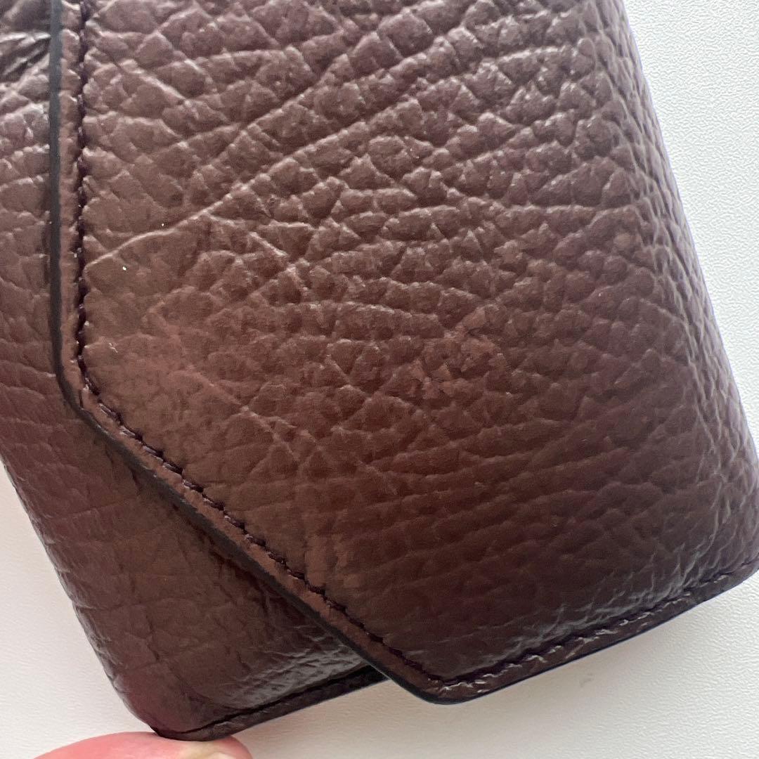 エマ様258 美品 MaisonMargiela メゾンマルジェラ 3つ折り財布