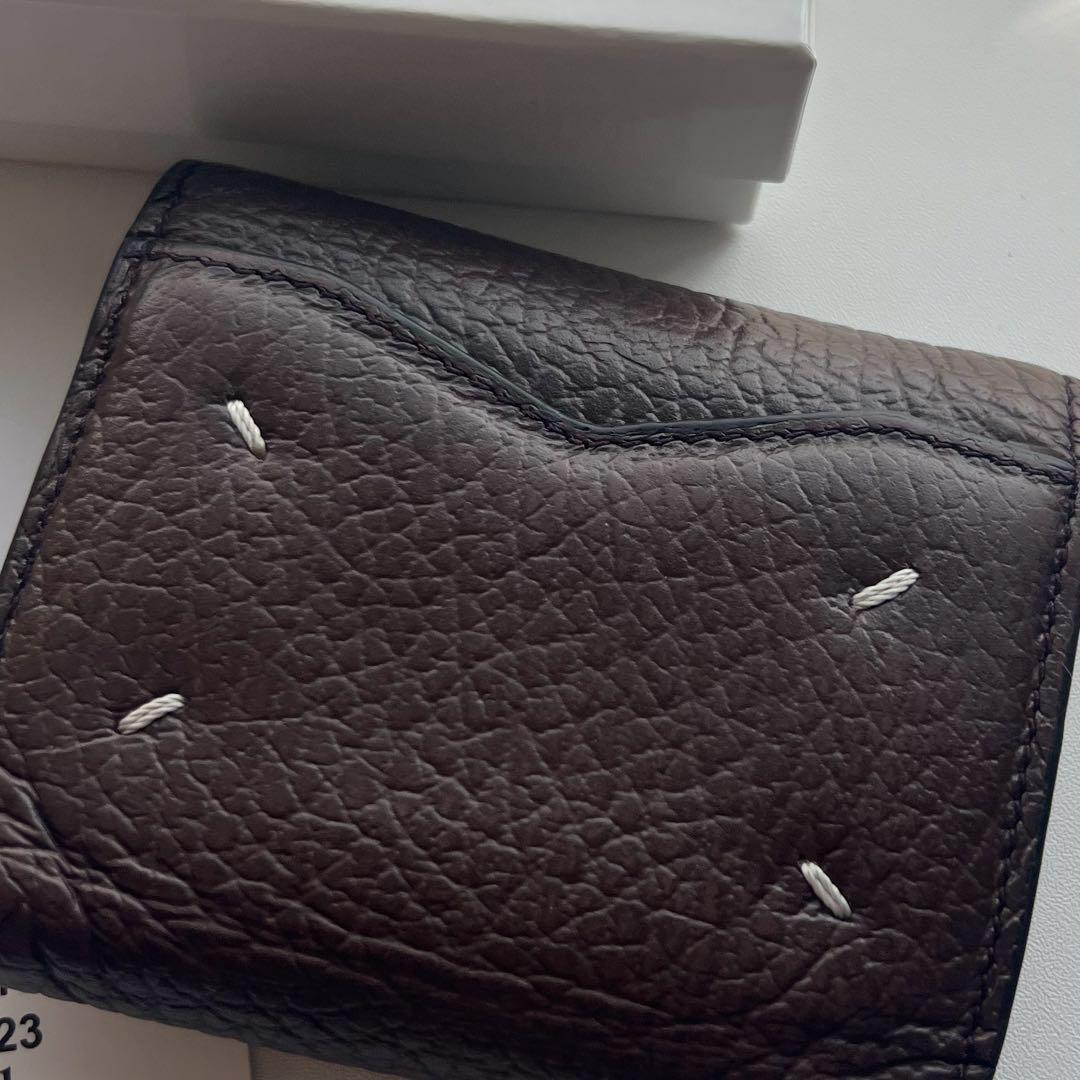 エマ様258 美品 MaisonMargiela メゾンマルジェラ 3つ折り財布