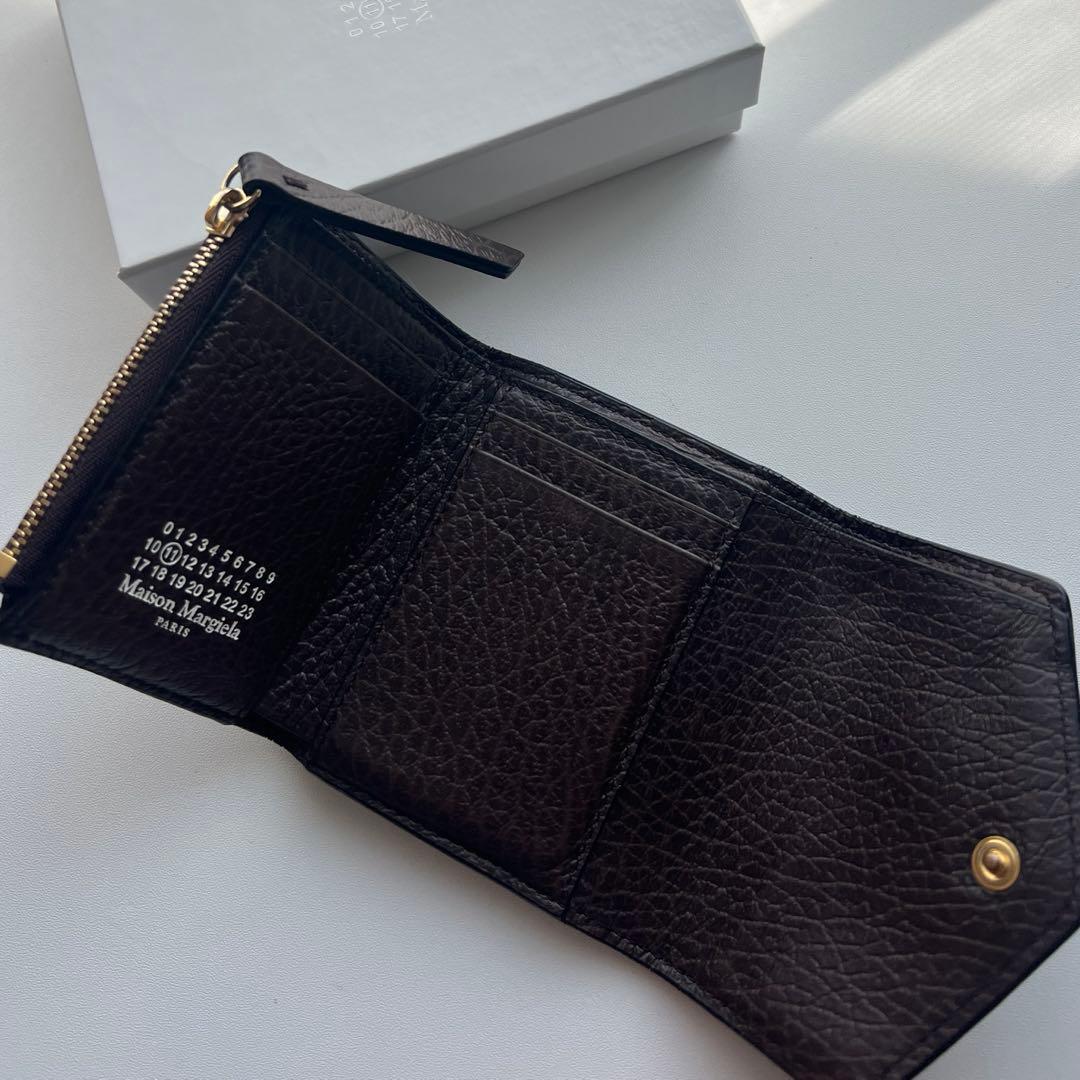 エマ様258 美品 MaisonMargiela メゾンマルジェラ 3つ折り財布