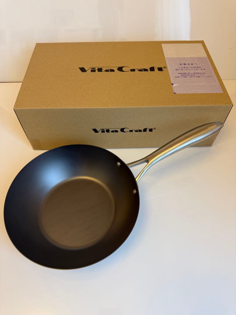VitaCraft ビタクラフト スーパー鉄 ウォックパン フライパン 24cm