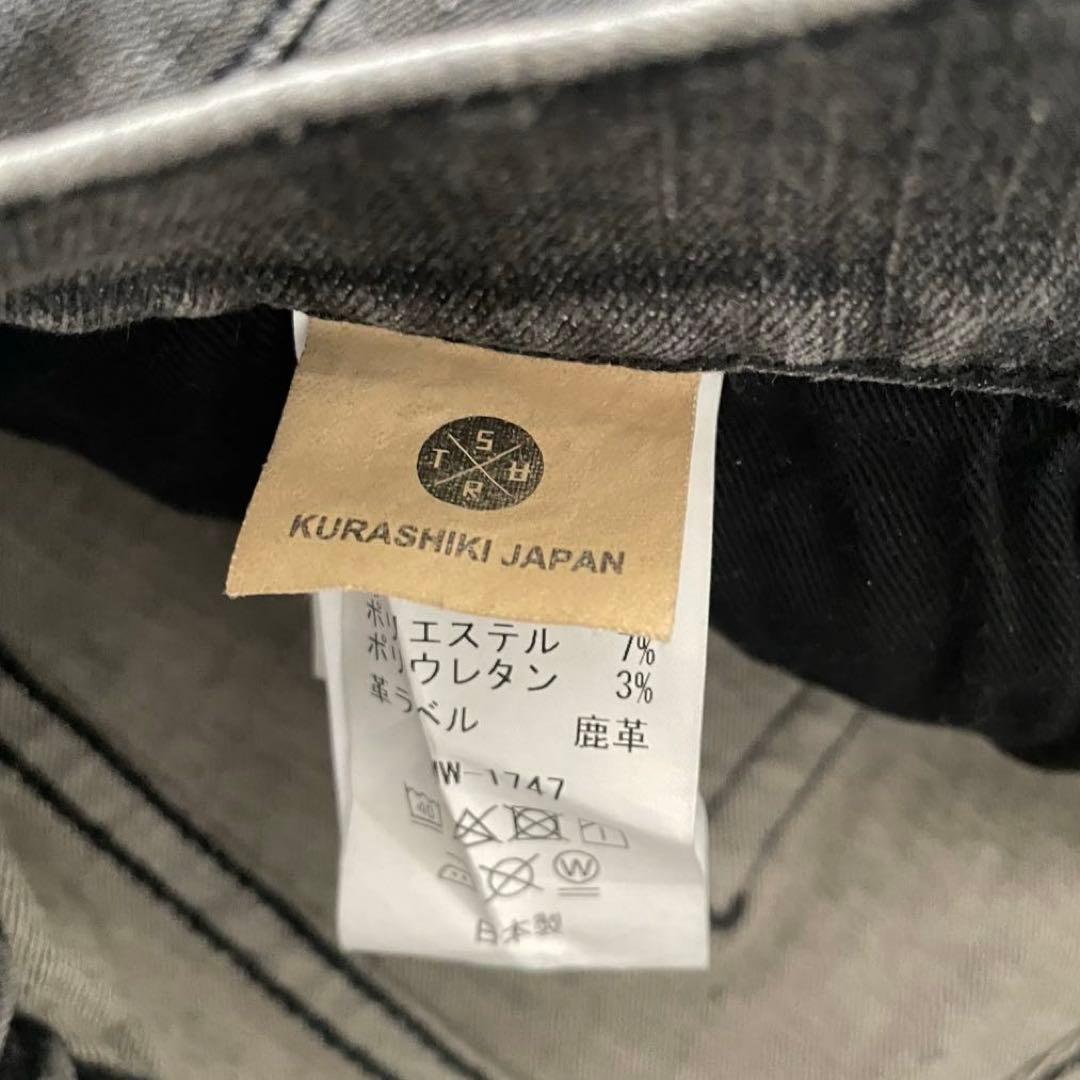 SURT×BIGJOHN イレギュラーヘムタイトフィットデニム M