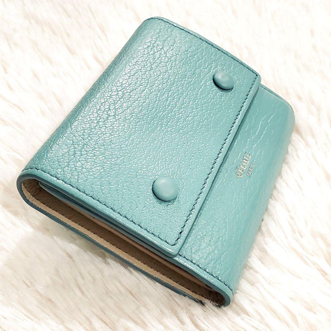 CELINE　3つ折り財布　スモール フォールデッド　マルチファンクション