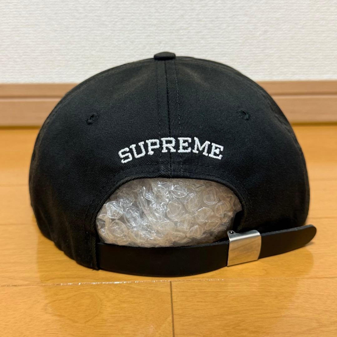 Supreme S Logo 6-Panel ブラック 15ss