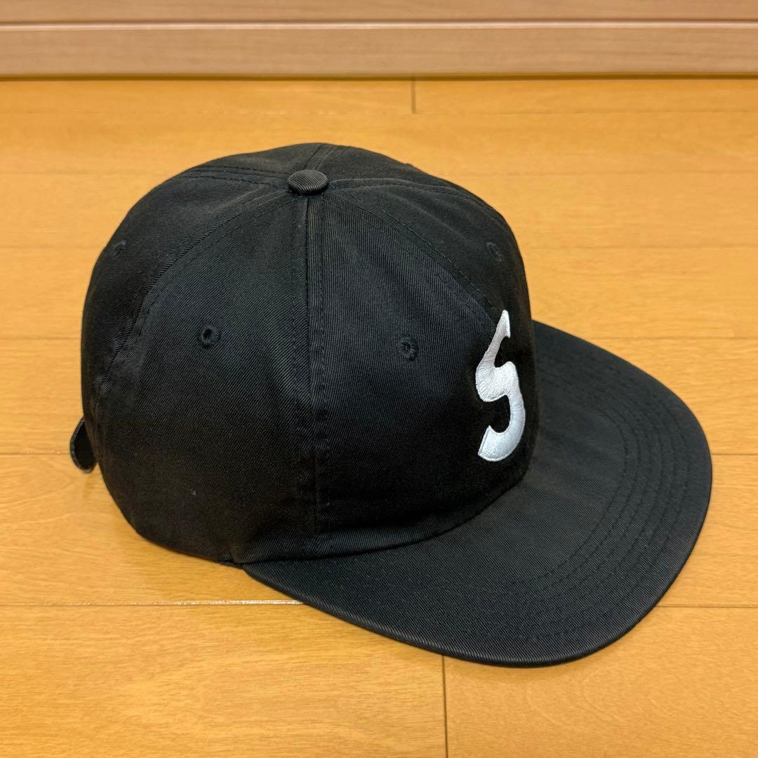 Supreme S Logo 6-Panel ブラック 15ss