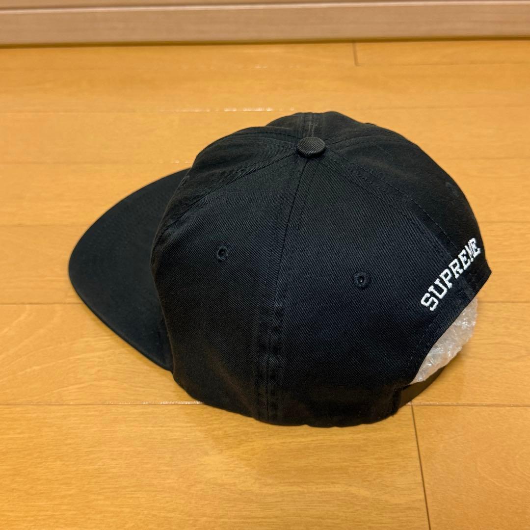 Supreme S Logo 6-Panel ブラック 15ss