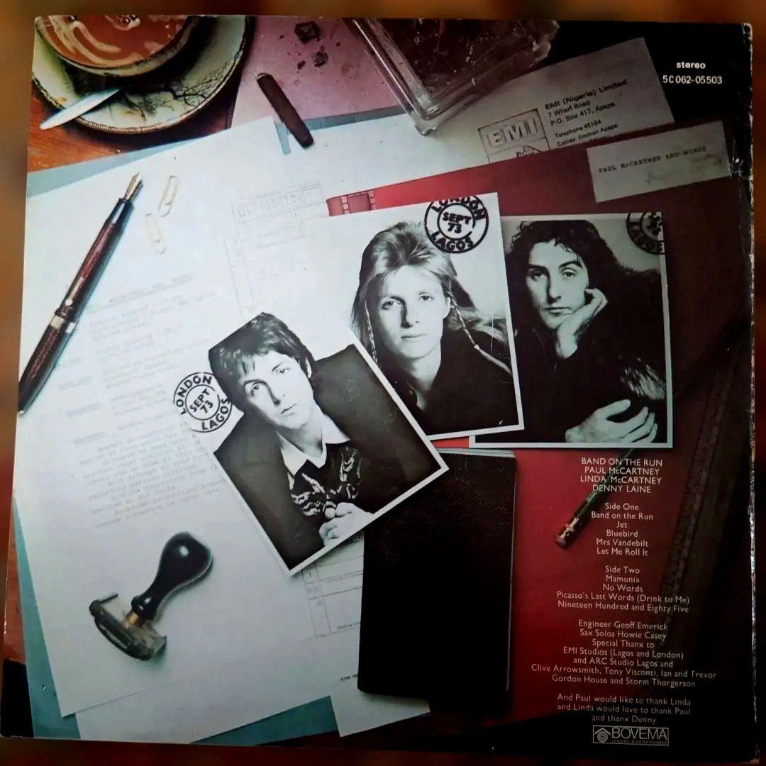 オランダBand on the Run Paul McCartney Wings