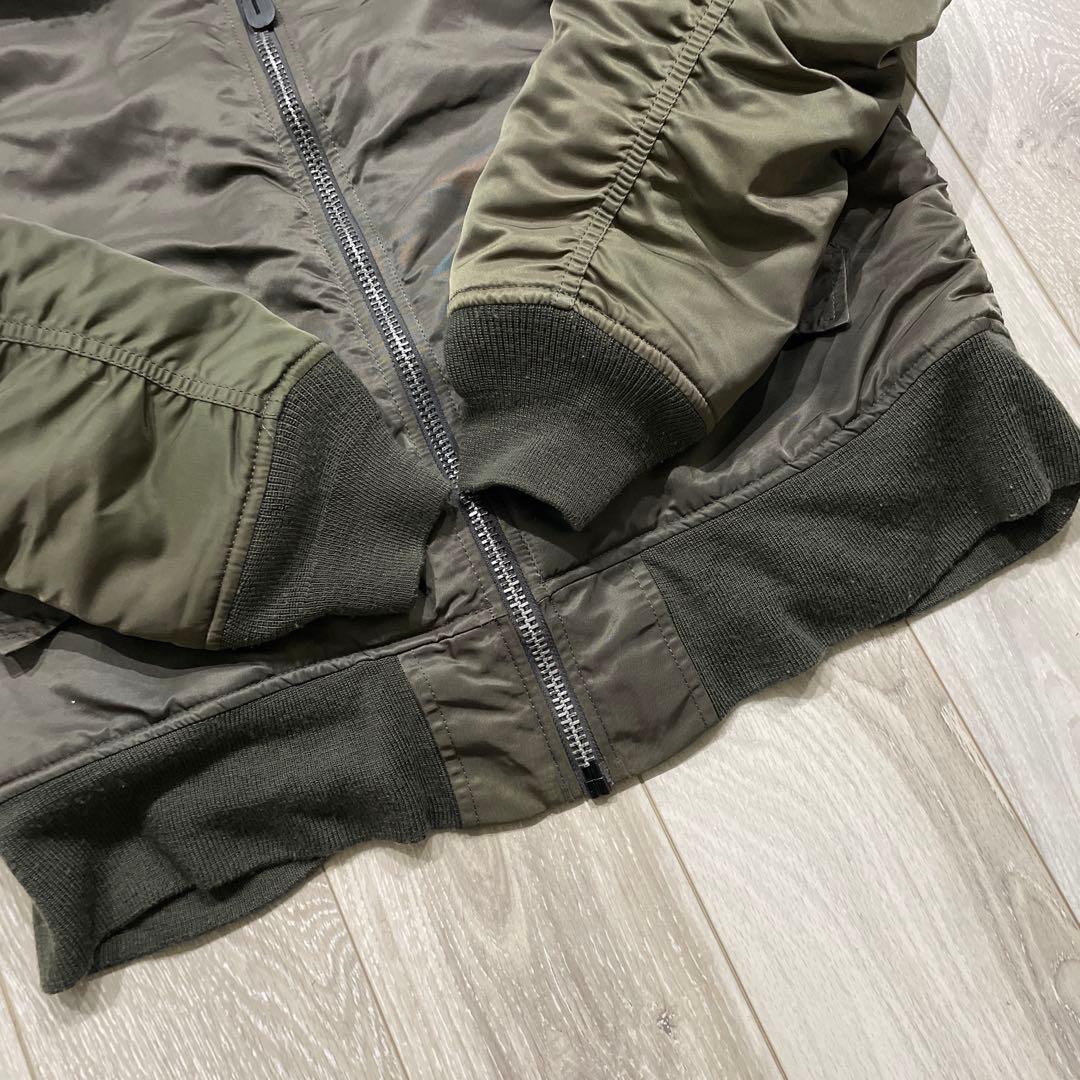 ALPHA INDUSTRIES N-2B フライトジャケット XL グリーン