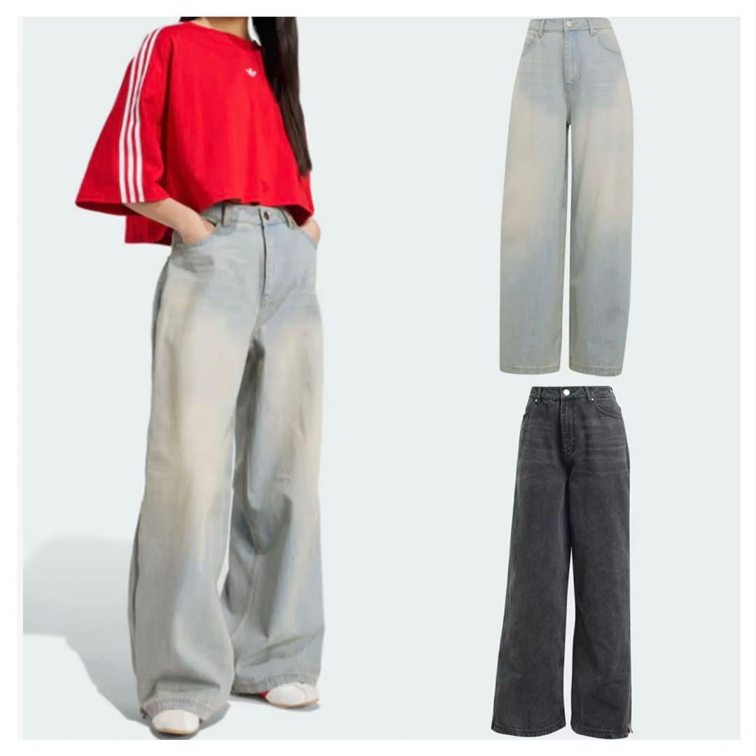 の*様 adidas DENIM ZIP PANT JX9210 25インチ