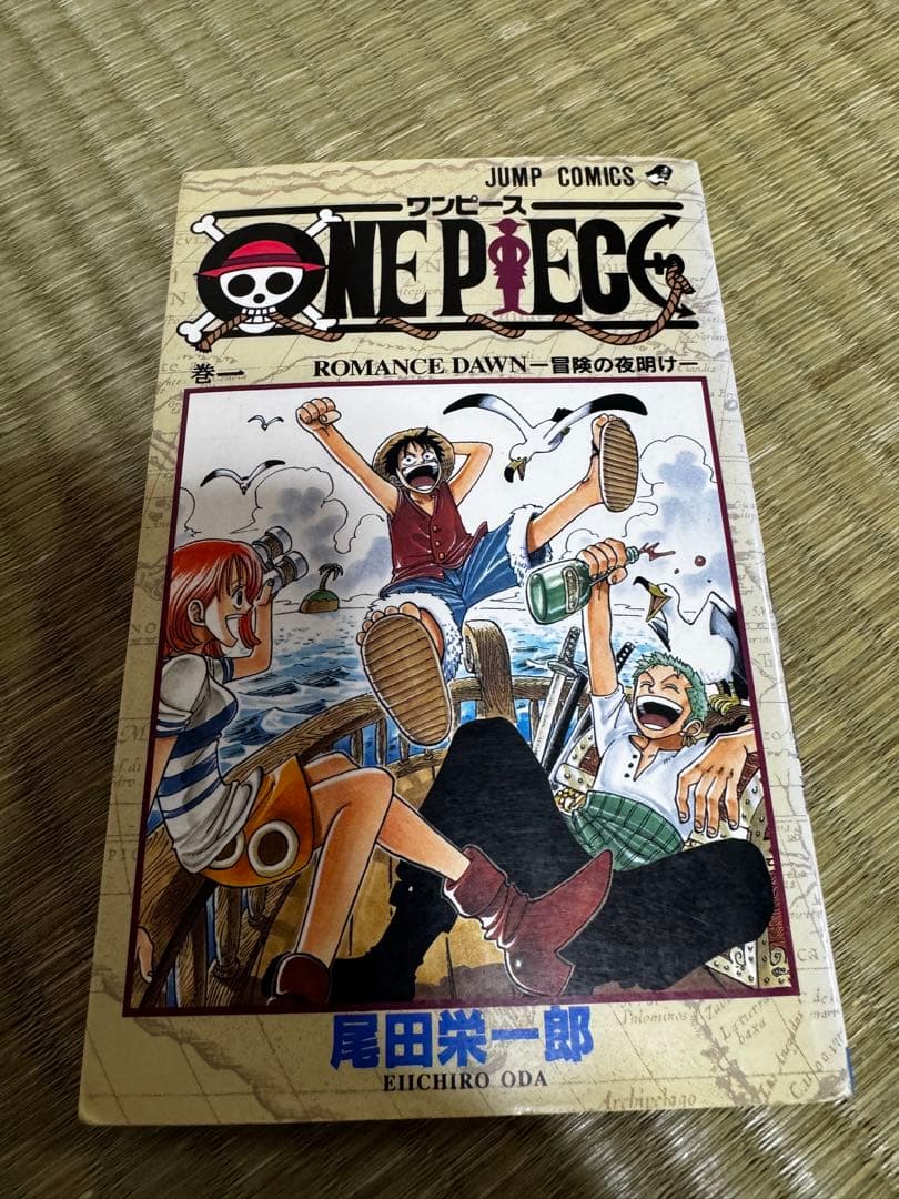 ONEPIECE 1巻〜10巻　初版セット　コミックスニュース付き　ワンピース
