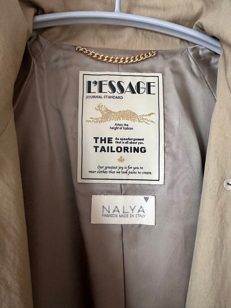 JOURNALSTANDARDL'ESSAGE NALYAスタンドショートコート