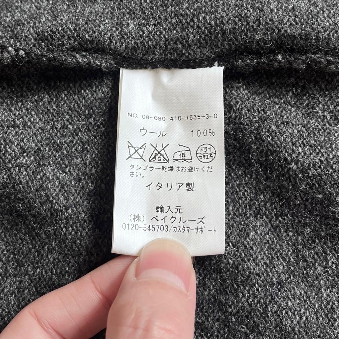 00s GEOFFREY B. SMALL ハンドメイド ウール カーディガン