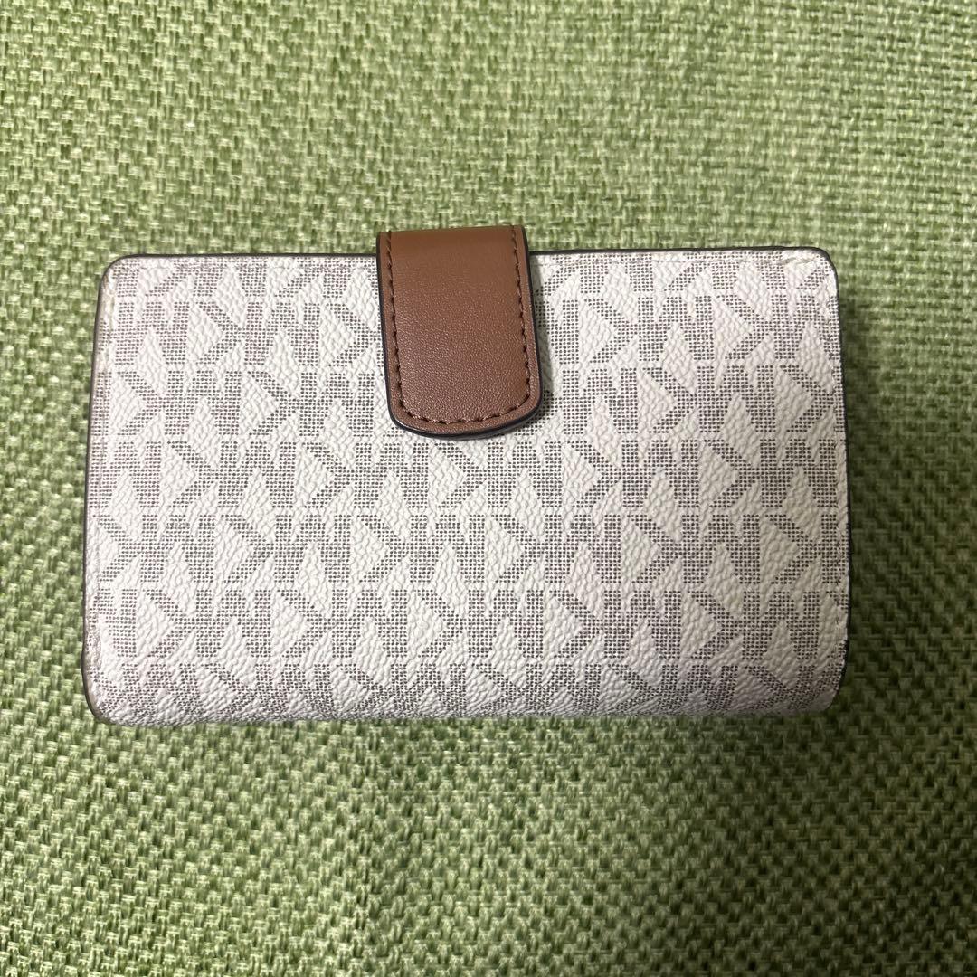 【新品・純正品】MICHAEL KORS マイケルコース MKロゴ 二つ折り財布