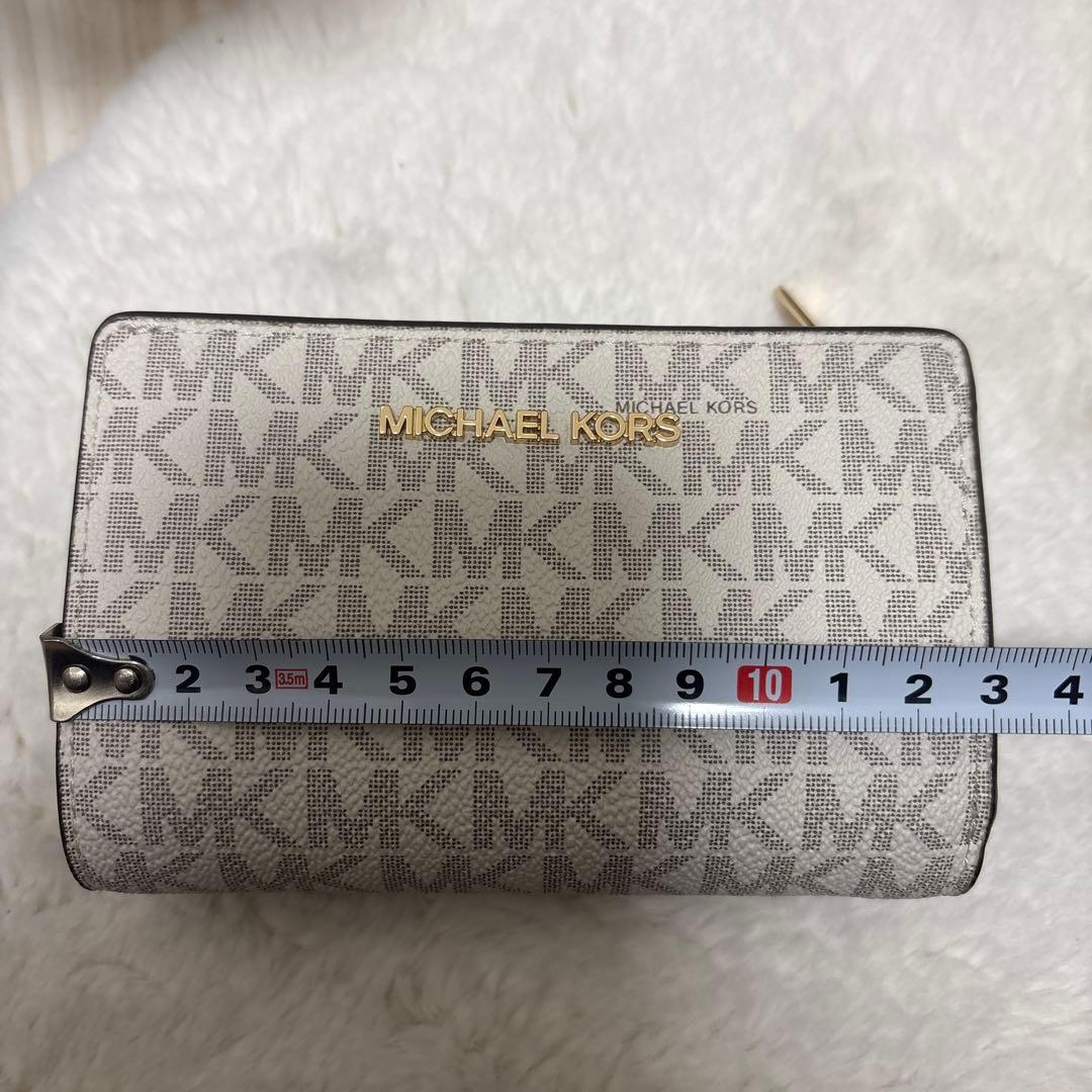 【新品・純正品】MICHAEL KORS マイケルコース MKロゴ 二つ折り財布