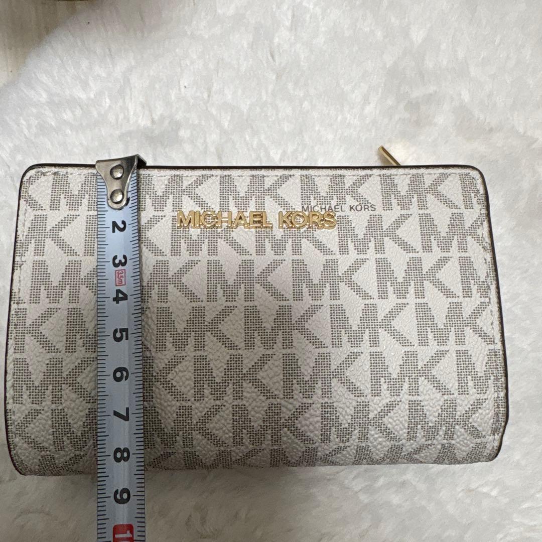 【新品・純正品】MICHAEL KORS マイケルコース MKロゴ 二つ折り財布