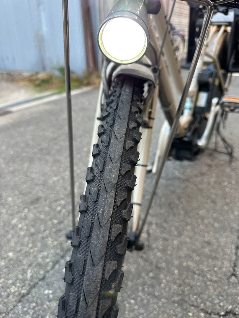 電動自転車　ブリヂストンhydee2 人気な車種　子供乗せシート付き　お買い得品