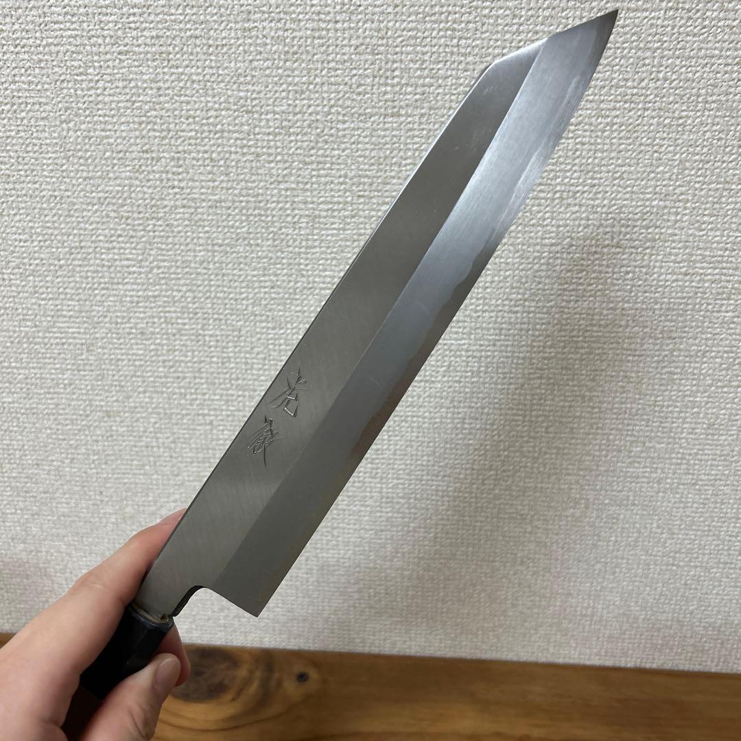 日本製 薄刃包丁 長い刃