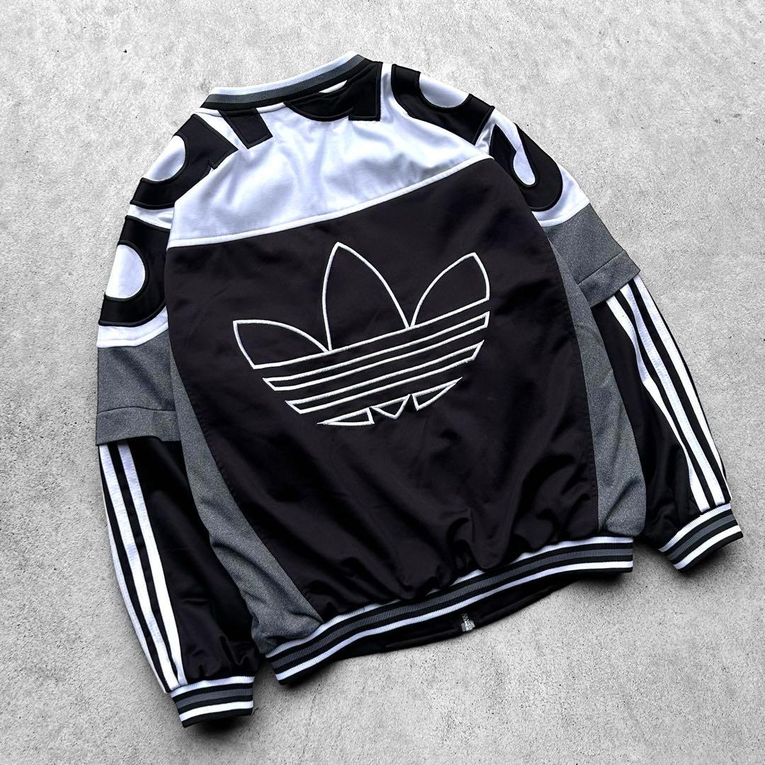 専用！80s OLD adidas 刺繍ロゴ フルジップ トラックジャケット