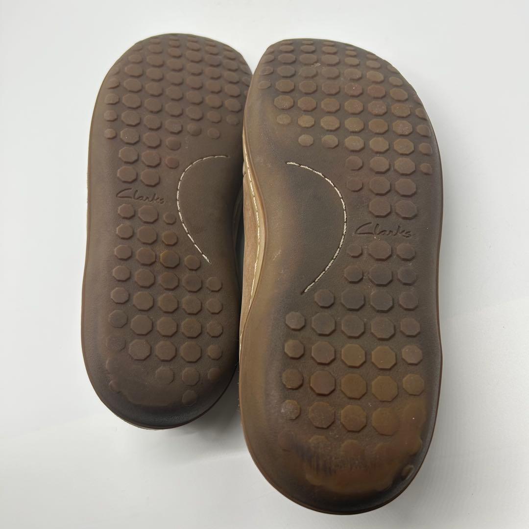 Clarks クラークス カジュアル レザーシューズ メンズ 26cm ブラウン