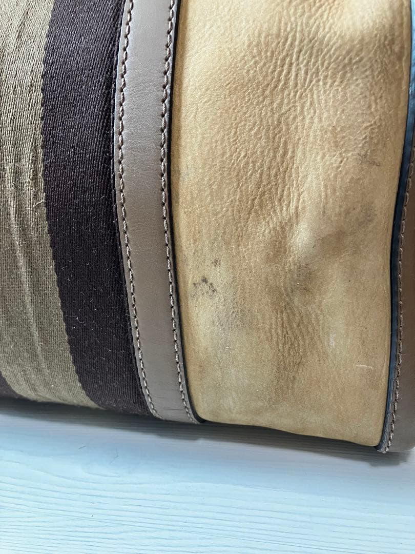 ソ連のヒロシ　GUCCI グッチ ヴィンテージ ウェブ スエード ２WAY