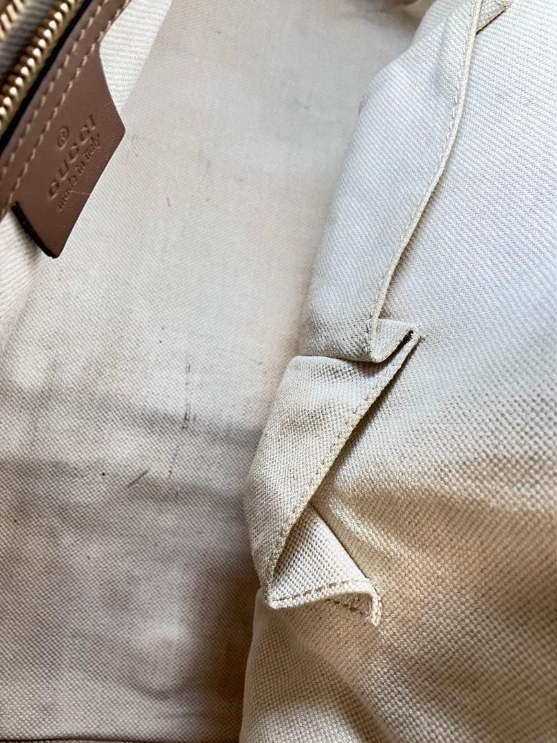 ソ連のヒロシ　GUCCI グッチ ヴィンテージ ウェブ スエード ２WAY